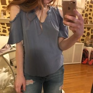 Blue blouse